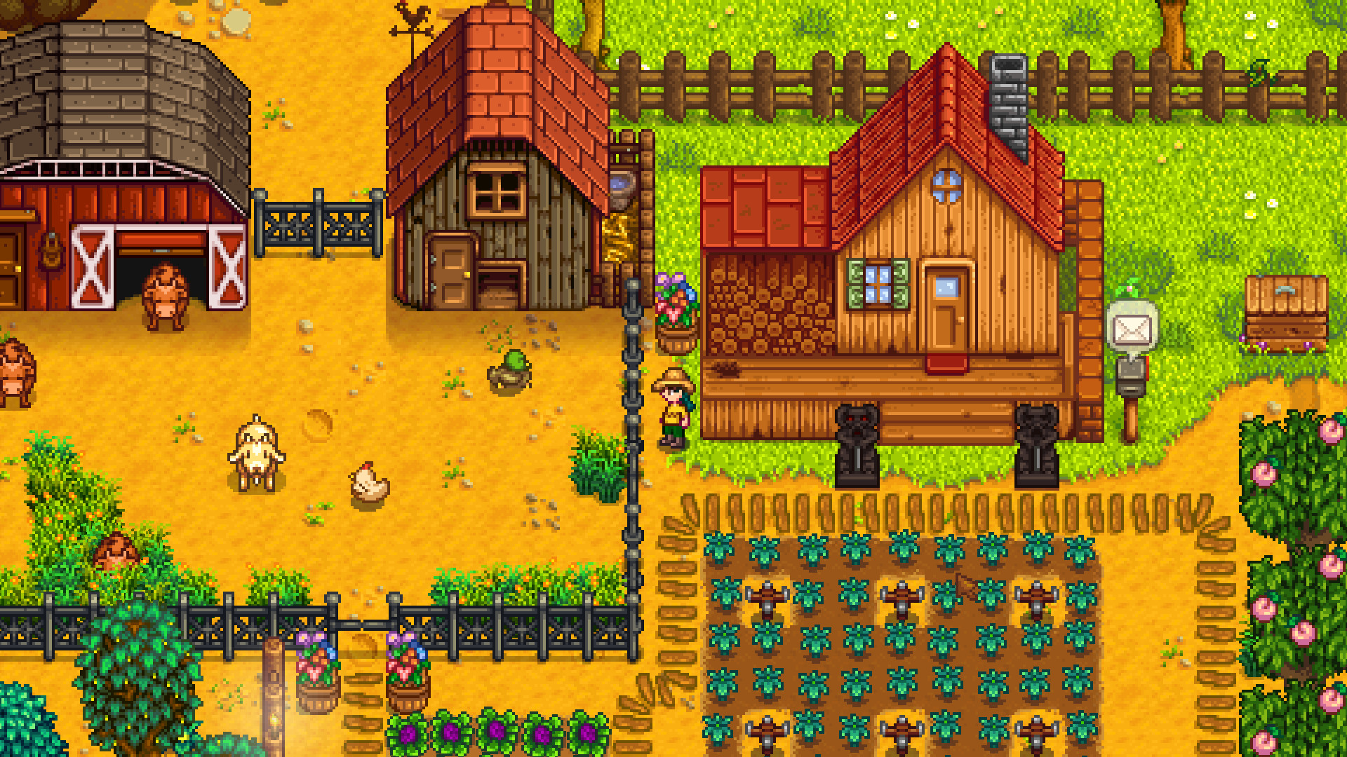 Stardew Valley 마을 스크린샷