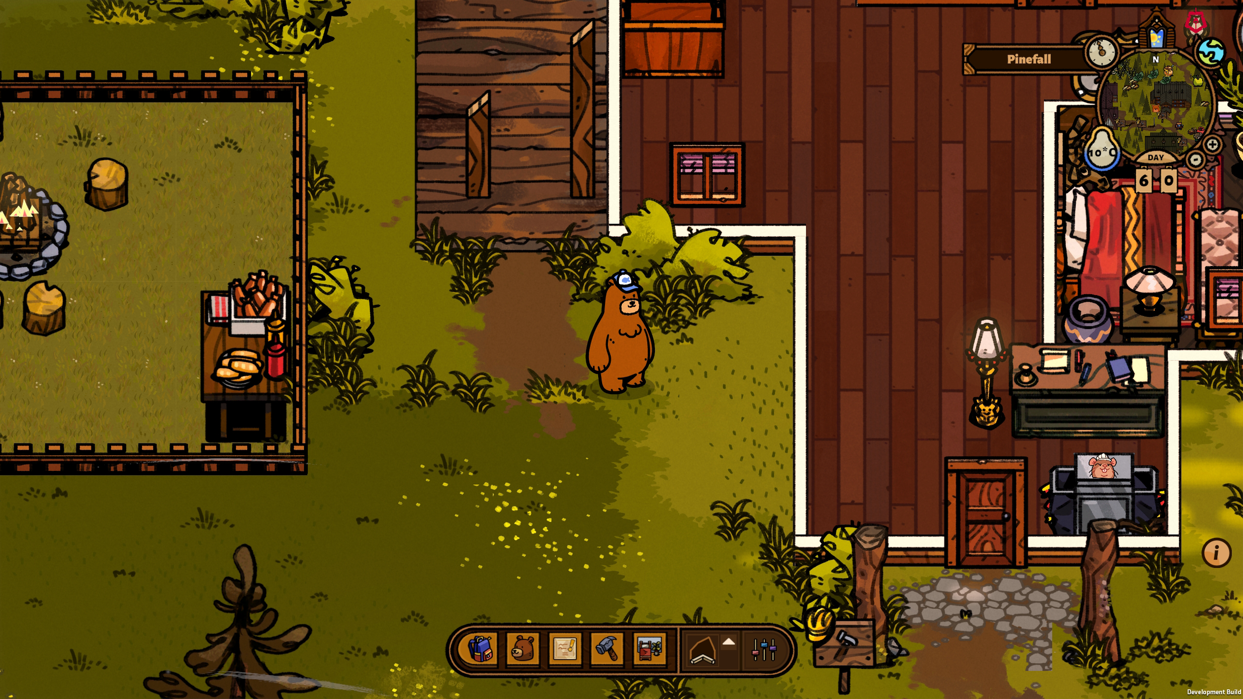 Bear and Breakfast 외부와 실내