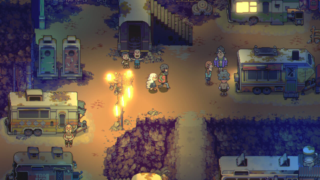Eastward 도시 배경