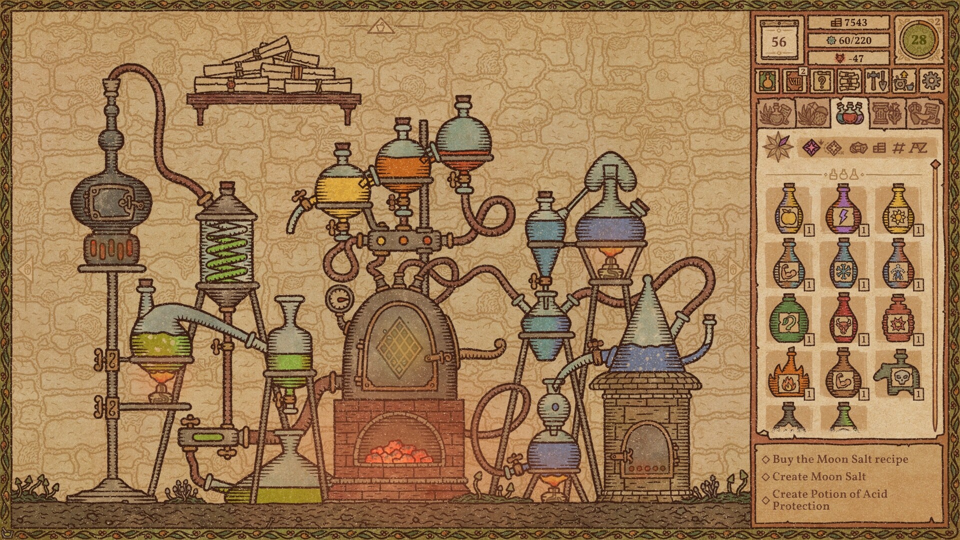 Potion Craft 증류 장치
